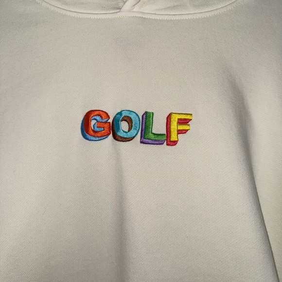 Golf Wang XL Off-White Hoodie - Picture 2 of 3